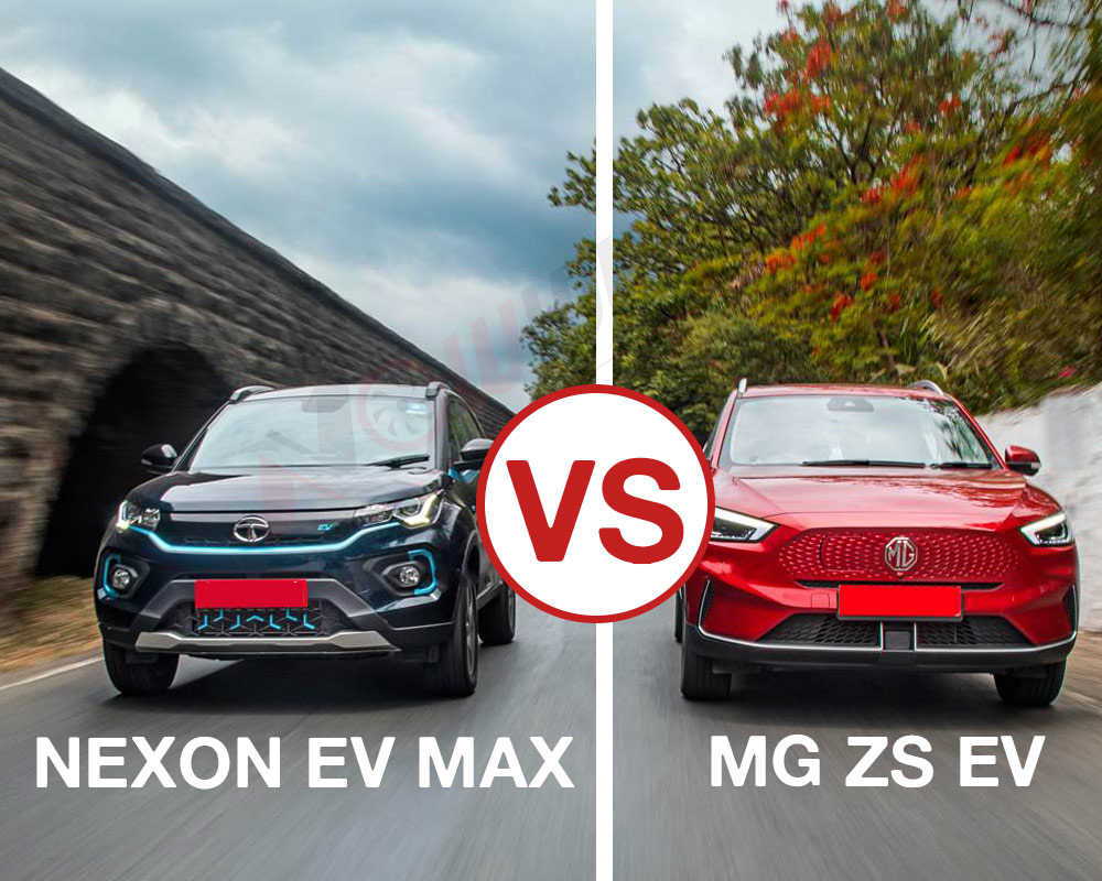 Tata Nexon EV Max vs MG ZS EV