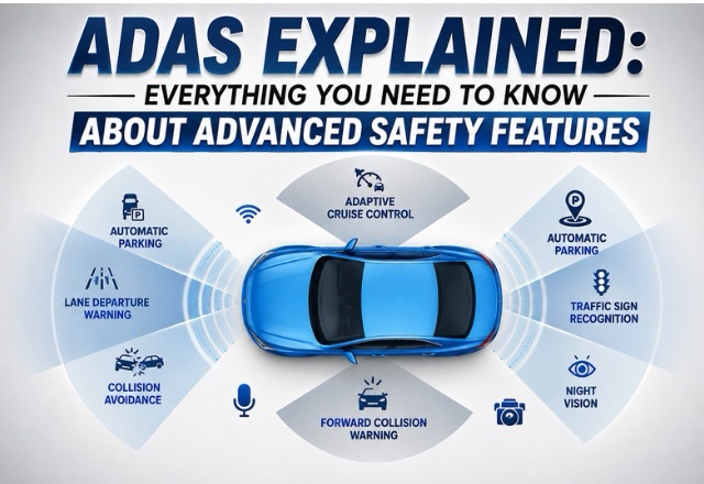 ADAS Explained Advanced Safety Features Guide (2026)