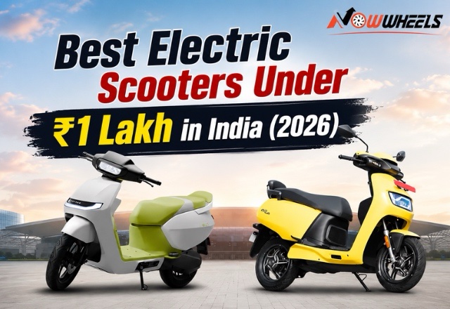 Best Electric Scooters in India Under ₹1 Lakh (2026)