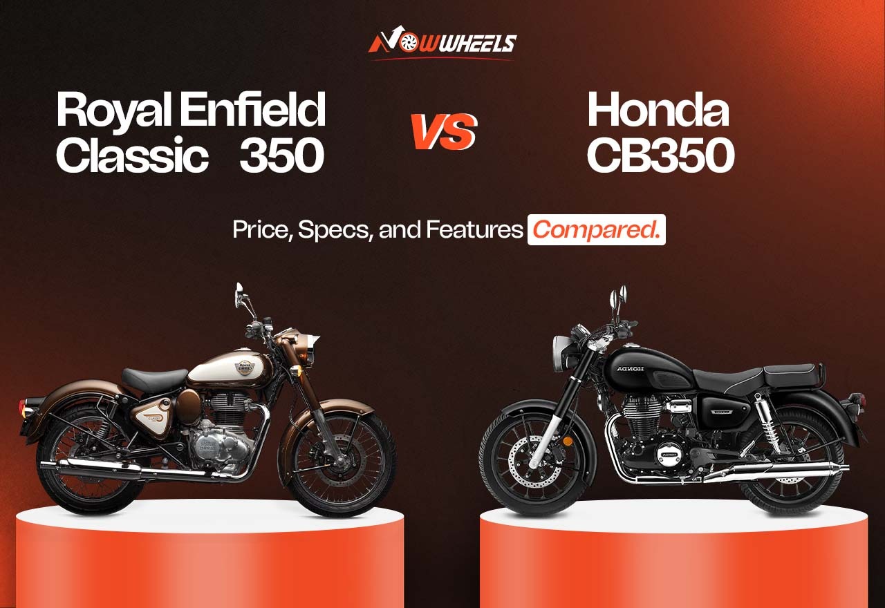 Royal Enfield Classic 350 vs Honda CB350: Price, Specs, and Features Compared